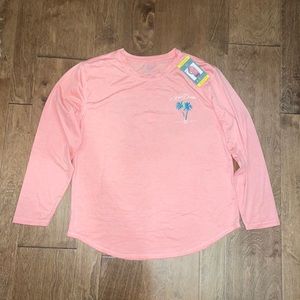 Lauren James Coral SPF 30+ Long Sleeve Shirt